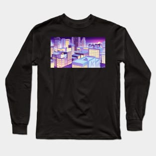 Pixel City 5 Long Sleeve T-Shirt